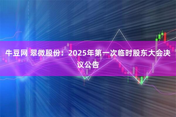 牛豆网 翠微股份：2025年第一次临时股东大会决议公告
