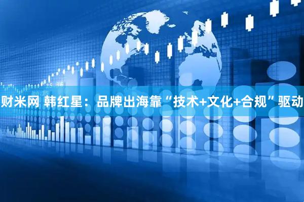 财米网 韩红星：品牌出海靠“技术+文化+合规”驱动